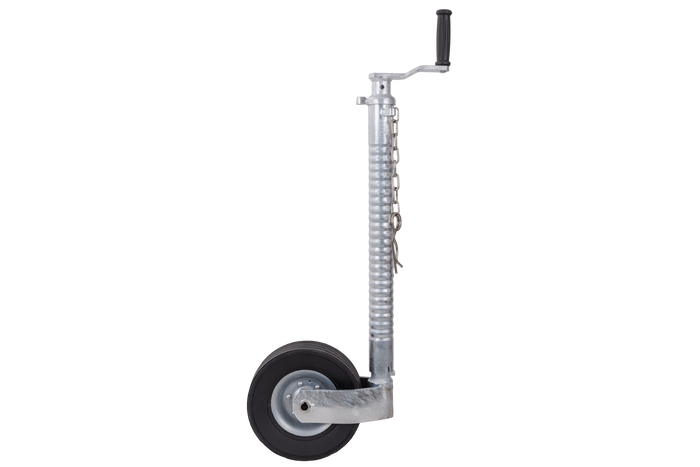 Koło podporowe KNOTT TK48 rura karbowana 300kg 48mm 700-940mm
