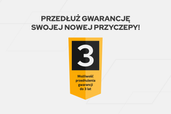 Przyczepka jednoosiowa z burtami aluminiowymi 264x150 Unitrailer Garden 265 KIPP ALU z burtami BIS, stelażem H-0 i pokrowcem niebieskim