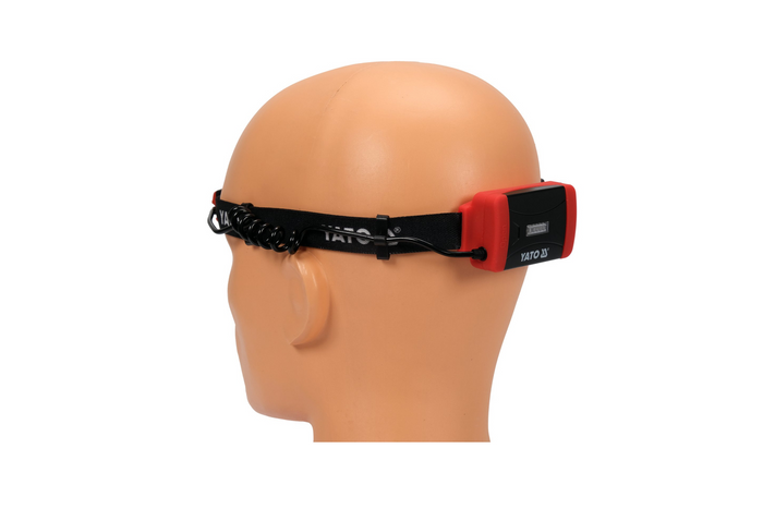 Latarka czołowa YATO YT-08596 LED tylne światło ostrzegawcze 500lm 