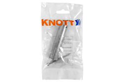 Oś koła podporowego KNOTT 406024.001 tulejka 84x20mm