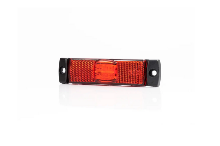 Lampa obrysowa FRISTOM FT-017 C LED czerwona uniwersalna