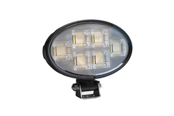 Lampa robocza LED reflektor TT TECHNOLOGY BLACK TT.13415 150xLED 8200lm owalna