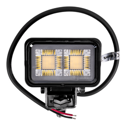 Lampa robocza LED reflektor TT TECHNOLOGY BLACK TT.13440 40xLED 2630lm prostokątna