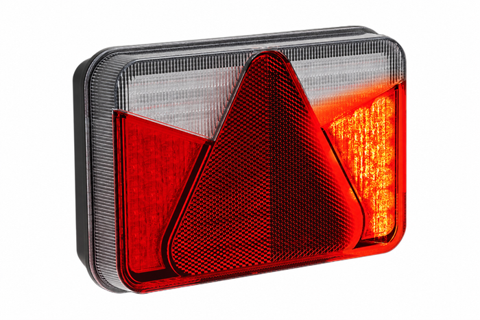 Lampa tylna ASPÖCK MULTILED V bajonet 5PIN 4 funkcje lewa