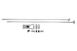 Zamknięcie ryglowe naczepy kontenera STEELPRESS ZD-03 V.3 blokada drzwi 3000mm