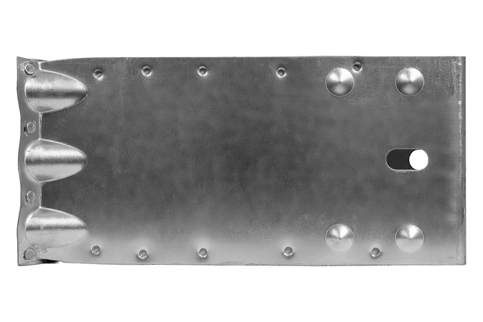 Klin pod koła KNOTT G36 h: 150mm metalowy