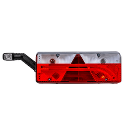 Lampa tylna ASPÖCK EUROPOINT III LED bajonet 7PIN ASS2 z rogiem 7 funkcji lewa