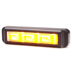 Lampa ostrzegawcza WAŚ 2466 W285 LED lampa błyskowa pomarańczowa MASTER/SLAVE