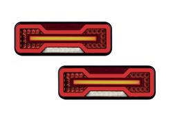 Lampy tylne TruckLED L1871+L1872 LED NEON DYNAMIC przewód 0,35m 6 funkcji lewa+prawa