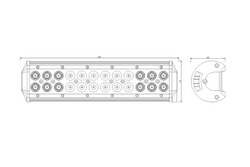 Lampa robocza LED reflektor KAMAR LB0033 24xLED 2900lm