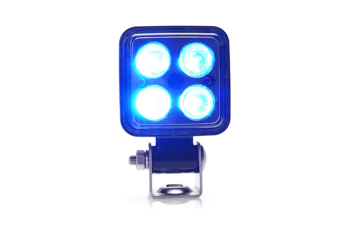 Lampa bezpieczeństwa WAŚ 2243 W267 LED lampa ostrzegawcza niebieska