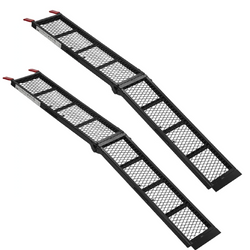 Najazdy składane ProPlus 390094 rampy najazdowe stalowe do przyczepy lawety 203cm 680kg komplet 2szt