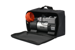 Kompresor samochodowy YATO YT-73460 z lampą LED 12V 180W