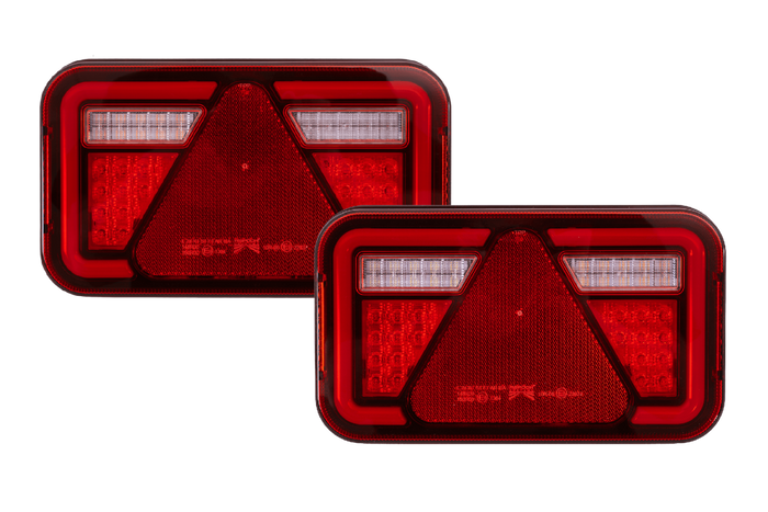 Lampy tylne ASPÖCK MULTILED IV LED bajonet 5PIN 7 funkcji lewa+prawa