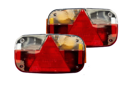 Lampy tylne ASPÖCK Multipoint III bajonet 5-PIN 7 funkcji lewa+prawa
