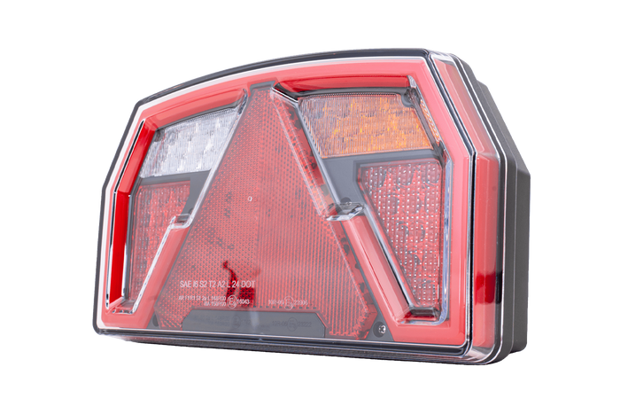 Lampa tylna FRISTOM FT-372 LED 6 funkcji prawa