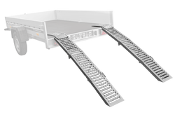 Najazdy składane UNITRAILER ALR005 rampy najazdowe stalowe do przyczepy lawety 200cm 500kg komplet 2szt
