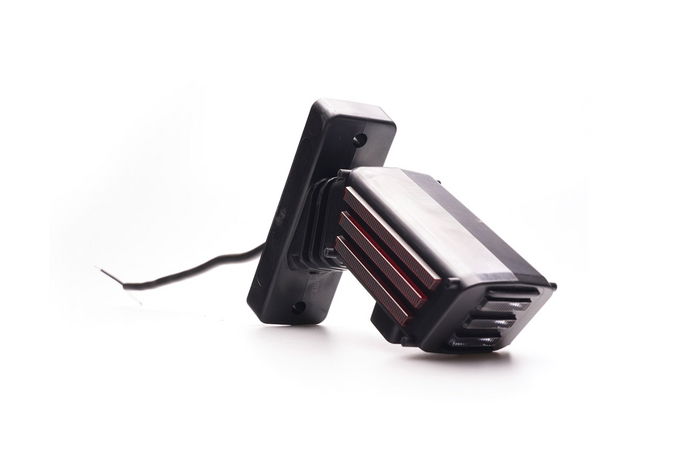 Lampa obrysowa WAŚ 2550P W297.3.1 SPOT LED prawa na krótkim wysięgniku