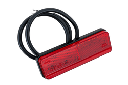 Lampa obrysowa HORPOL LD 2437 LED czerwona uniwersalna SLIM
