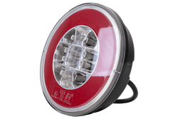 Lampa tylna TT TECHNOLOGY TT.12008 Glo-Trac LED Hamburger 3 funkcje uniwersalna