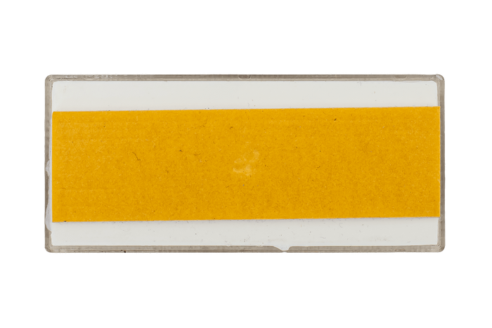 Odblask prostokątny samoprzylepny BIAŁY UNITRAILER 90x40mm światło odblaskowe